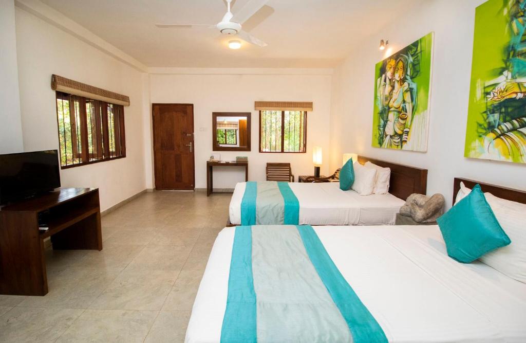 Двухместный (Семейный номер Делюкс) отеля Amaara Forest Hotel Sigiriya, Сигирия