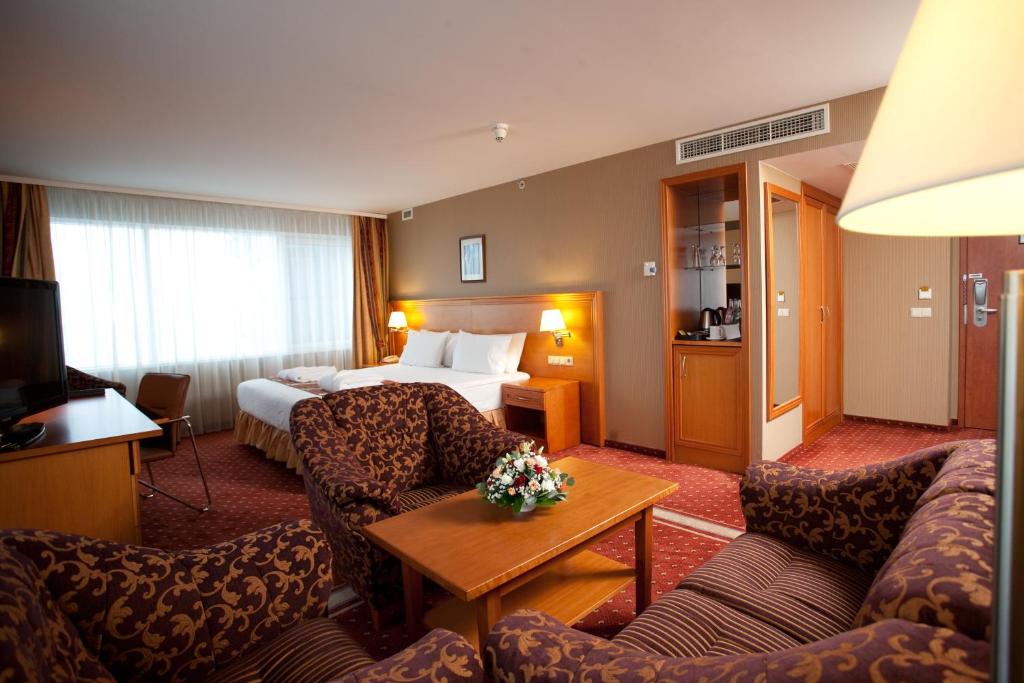 Двухместный (Двухместный номер Делюкс с 1 кроватью или 2 отдельными кроватями) отеля Crowne Plaza Vilnius, Вильнюс