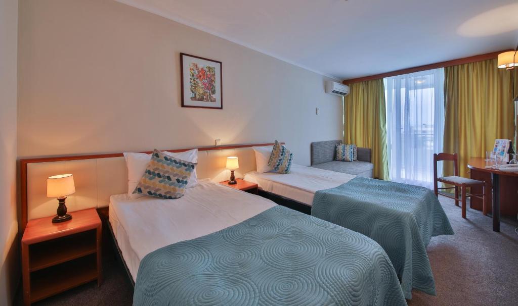 Двухместный (Двухместный номер с 1 кроватью или 2 отдельными кроватями) отеля Hotel Laguna Garden - All Inclusive, Албена