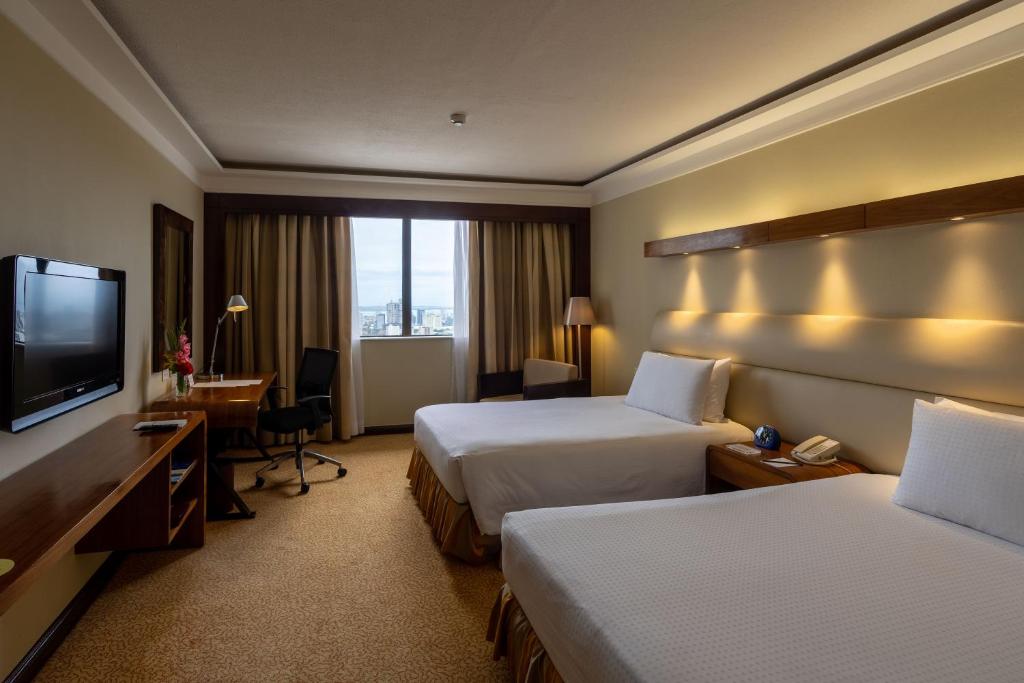 Двухместный (Номер Делюкс - Бесплатное предоставление номера более высокой категории и дополнительные услуги) отеля Marco Polo Plaza Cebu, Себу