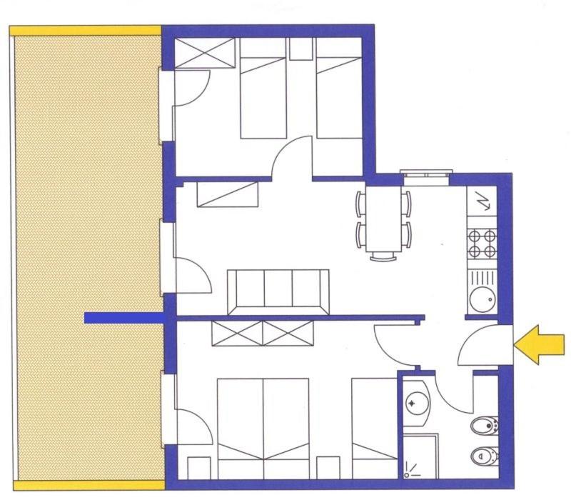 Апартаменты (Апартаменты эконом-класса с 2 спальнями), Ashanti Aparthotel