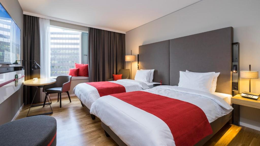 Двухместный (Двухместный номер с 2 отдельными кроватями - Для некурящих) отеля Holiday Inn Hamburg - City Nord, Гамбург