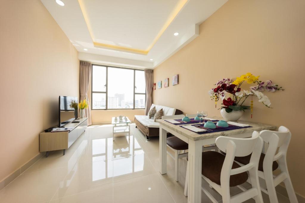 Апартаменты (Апартаменты с 2 спальнями), RIVERGate Apartment - Central SAIGON