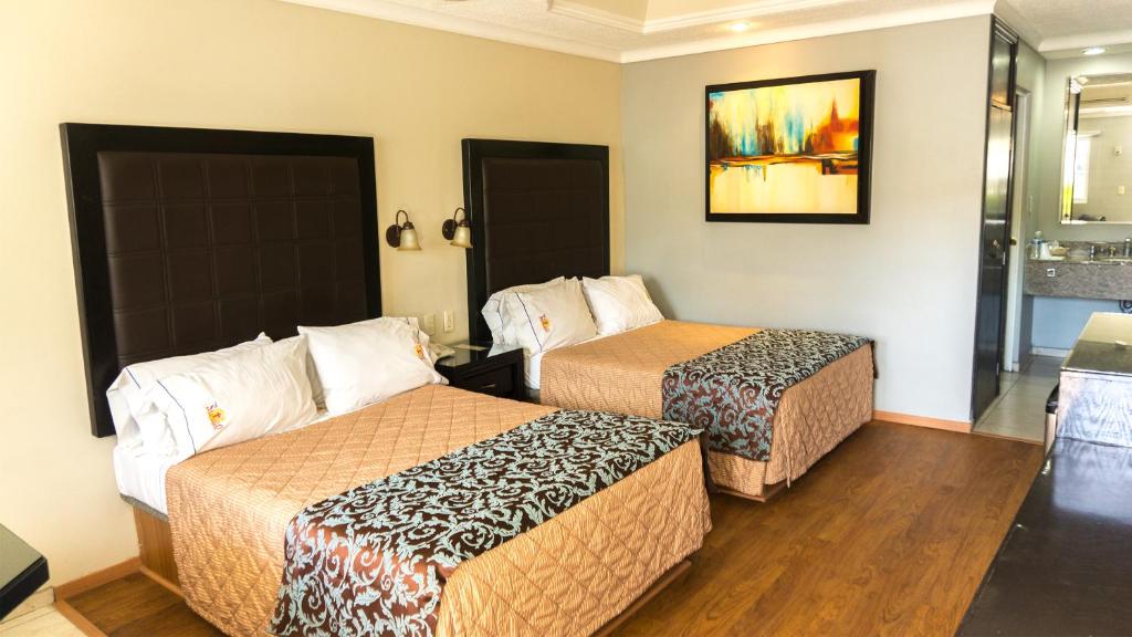 Двухместный (Двухместный номер «Комфорт» с 1 кроватью или 2 отдельными кроватями) отеля Hotel Santiago Plaza, Эрмосильо