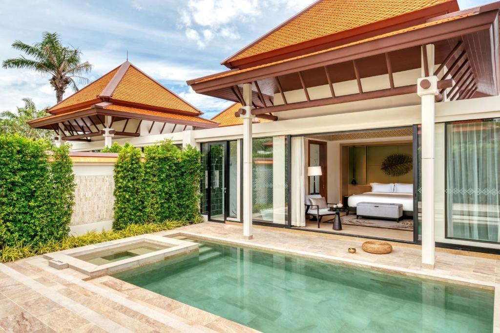Вилла (Вилла Wellbeing с бассейном, ежедневным массажем и оздоровительными процедурами) курортного отеля Banyan Tree Phuket, Пхукет