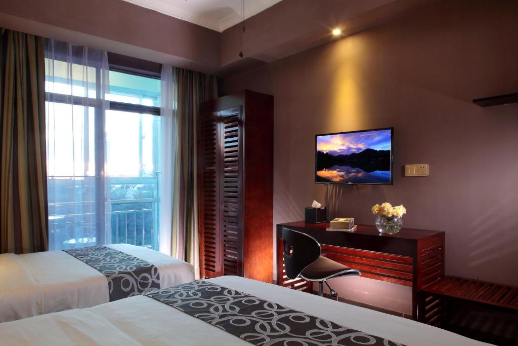 Двухместный (Двухместный номер с 2 отдельными кроватями и балконом) апартамента Care Hotel Coast Collection, Санья