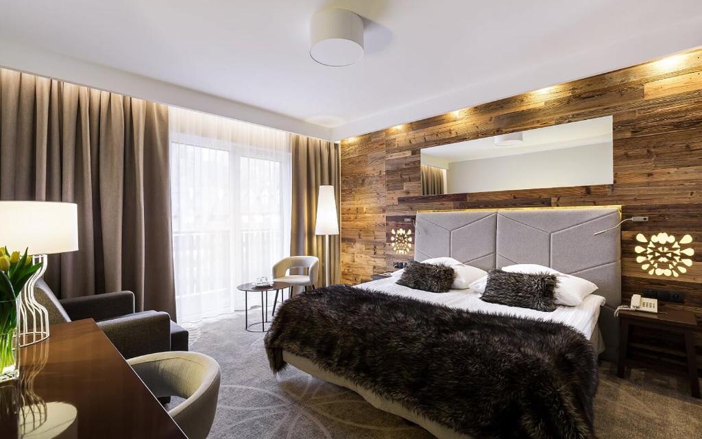 Двухместный (Двухместный номер с 1 кроватью или 2 отдельными кроватями) курортного отеля Sandra Spa Karpacz, Карпач