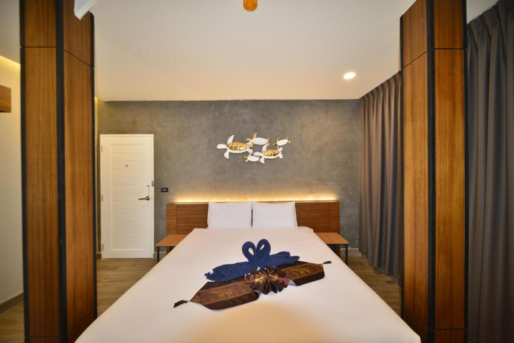 Двухместный (Двухместный номер Делюкс с 1 кроватью и видом на море) гостевого дома Sureena Hotel, Паттайя