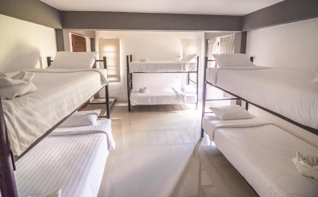 Номер (Кровать в общем 6-местном номере для мужчин и женщин) курортного отеля The Shore Resort, Тонг Сала