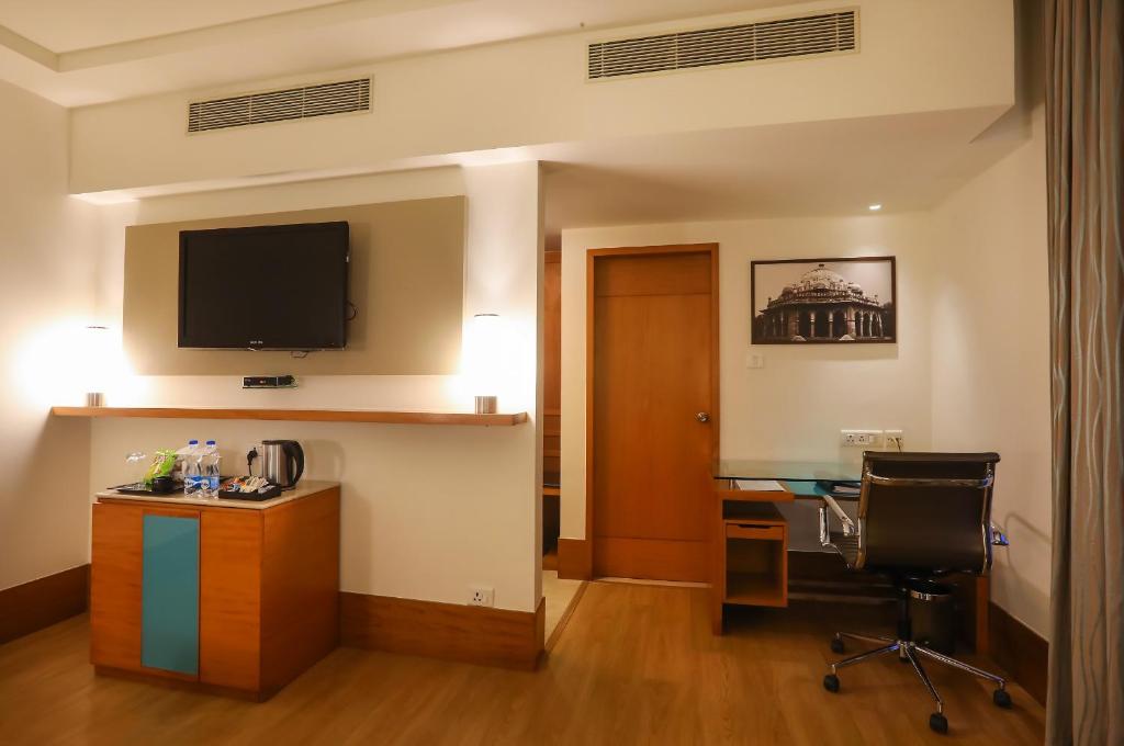 Двухместный (Двухместный номер Делюкс с 1 кроватью), Radisson Blu Hotel Chennai City Centre