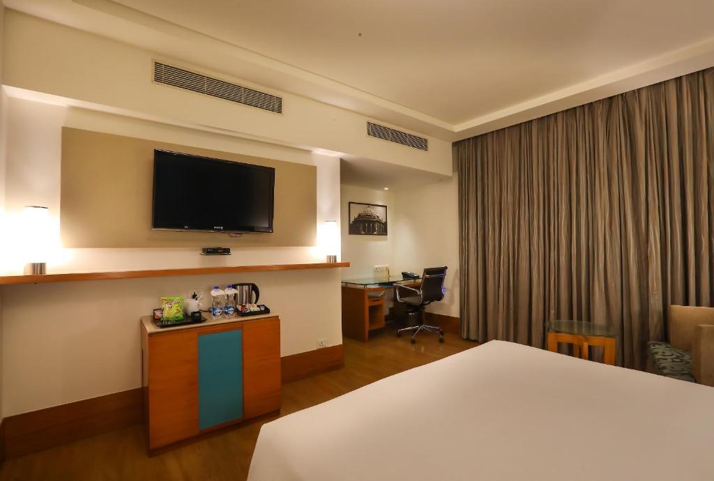 Двухместный (Двухместный номер Делюкс с 1 кроватью), Radisson Blu Hotel Chennai City Centre