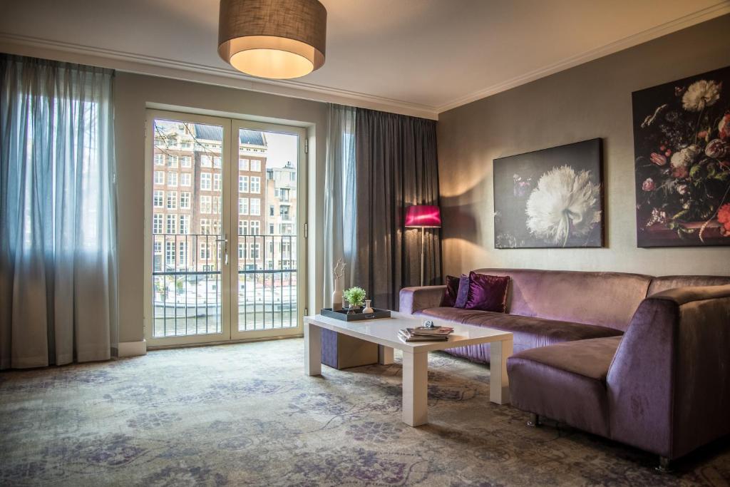 Сьюит (Королевский люкс с видом на канал), Luxury Suites Amsterdam