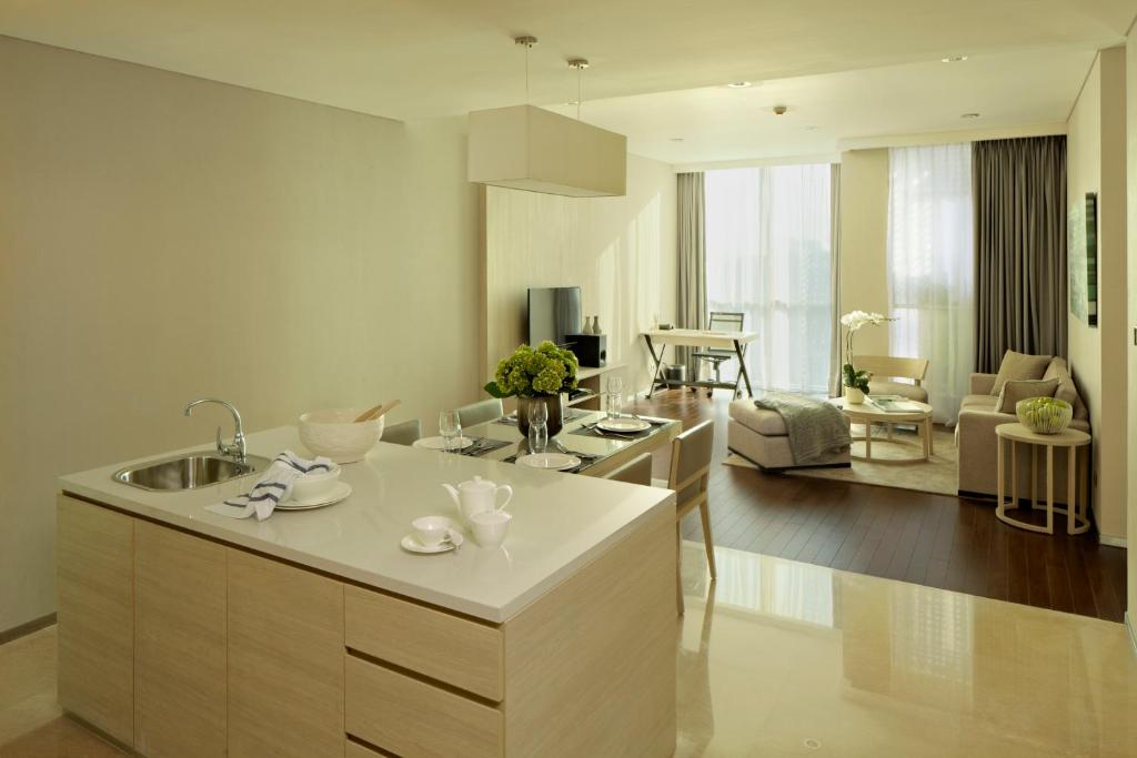 Апартаменты (Представительские апартаменты с 2 спальнями), Fraser Residence Menteng Jakarta