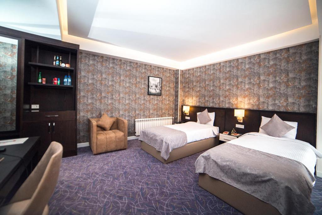 Двухместный (Стандартный двухместный номер с 2 отдельными кроватями) отеля Parkway Inn Hotel & Spa, Баку