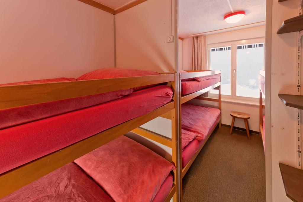 Номер (Односпальная кровать в общем номере) отеля Hotel Alpenblick, Гриндельвальд