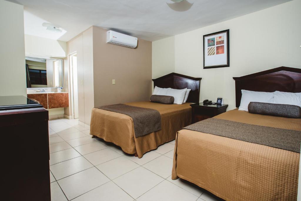 Двухместный (Стандартный двухместный номер с 1 кроватью) отеля Del Mar Inn Rosarito, Росарито