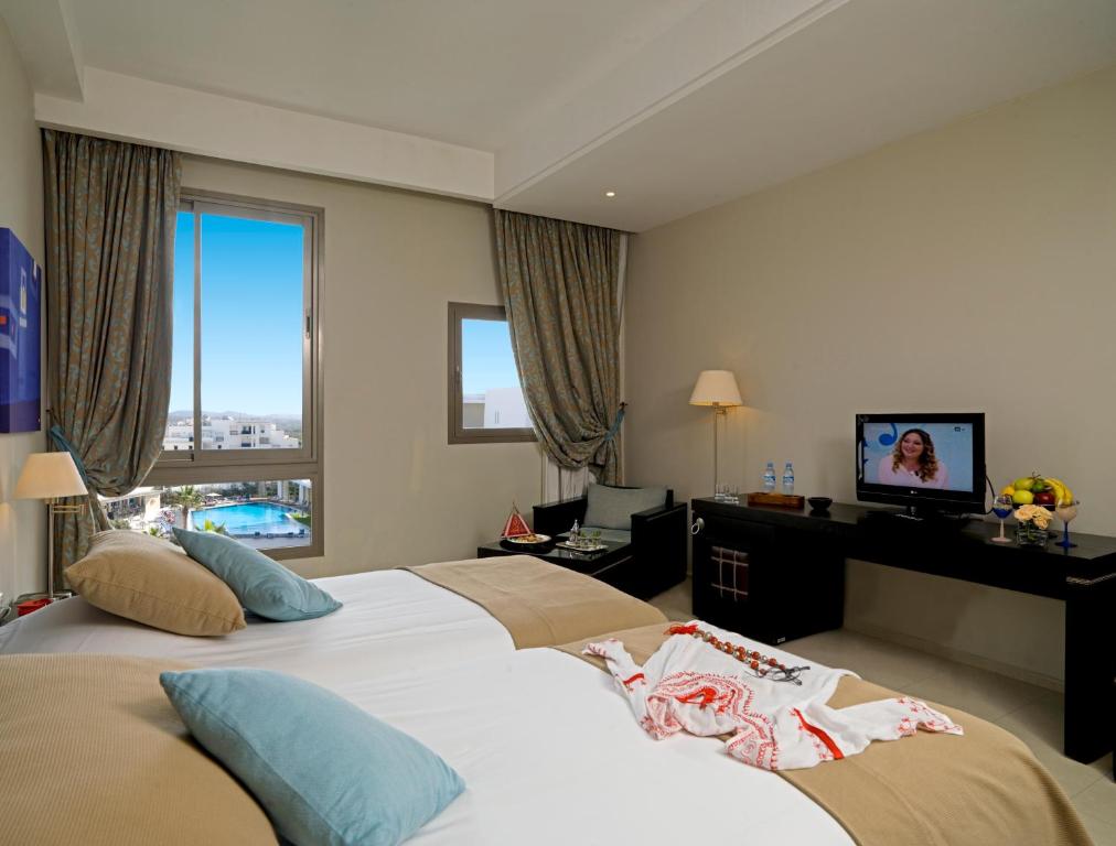 Двухместный (Стандартный двухместный номер с 2 отдельными кроватями) отеля Atlas Essaouira & Spa, Эс-Сувейра