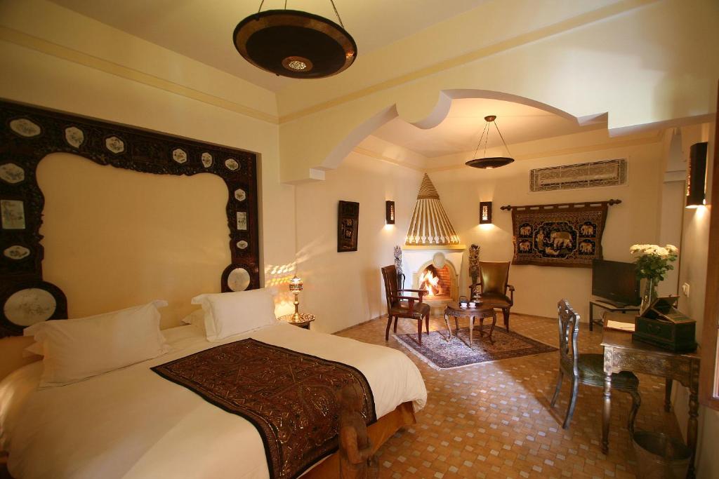 Двухместный (Двухместный номер Делюкс с 1 кроватью) отеля Demeures d'Orient Riad de Luxe & Spa, Марракеш