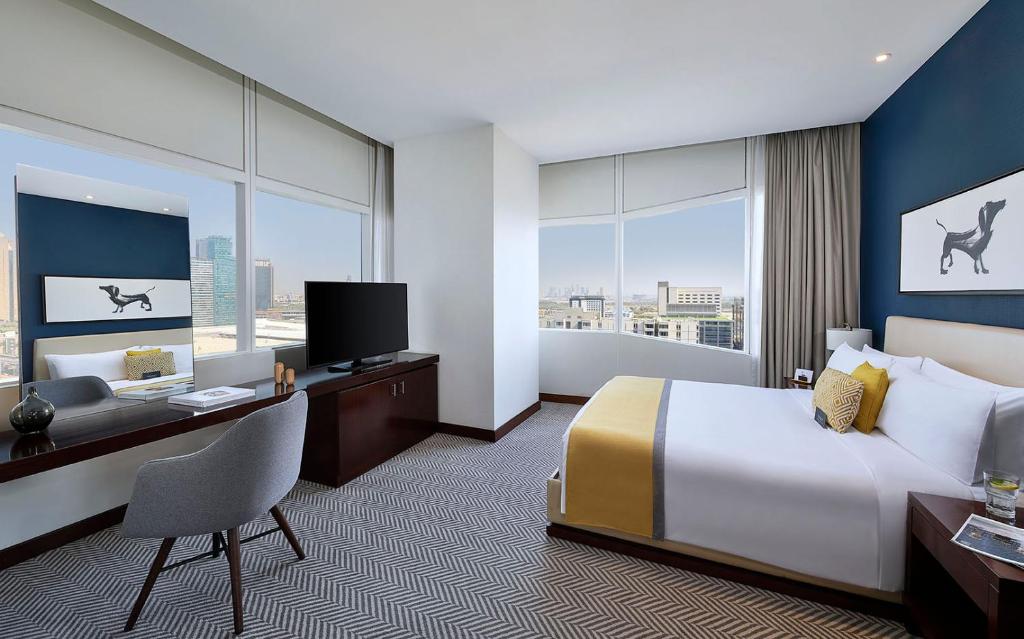 Сьюит (Семейный люкс с 2 спальнями) отеля Nassima Royal Hotel, Дубай