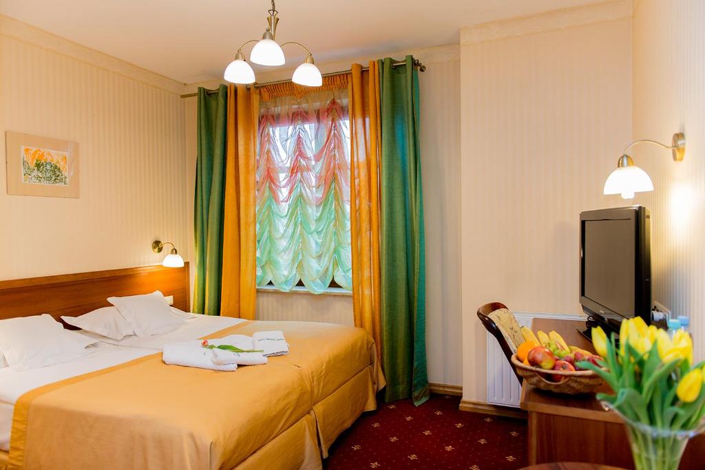 Двухместный (Двухместный номер с 1 кроватью или 2 отдельными кроватями) отеля Villa P'alinka, Цехоцинек