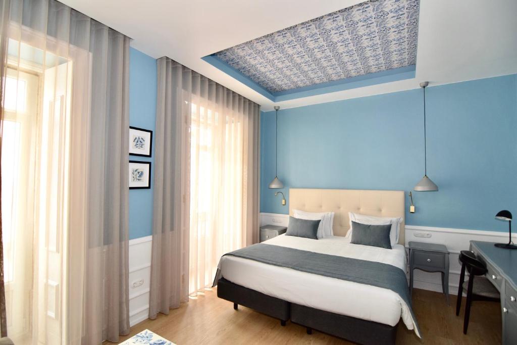 Двухместный (Двухместный номер Делюкс с 1 кроватью или 2 отдельными кроватями) гостевого дома Residencial Florescente, Лиссабон
