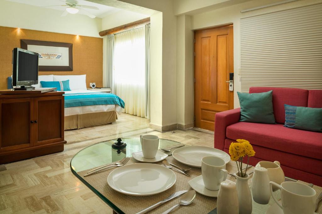 Студио (Номер-студио Делюкс) курортного отеля Velas Vallarta Suite Resort All-Inclusive, Пуэрто-Вальярта