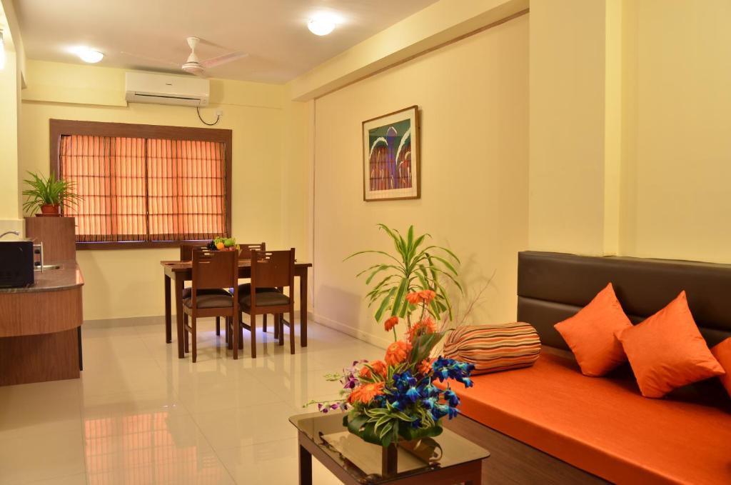 Апартаменты (Апартаменты с 2 спальнями) отеля LBD RESORTS & HOTELS KOLKATA, Калькутта