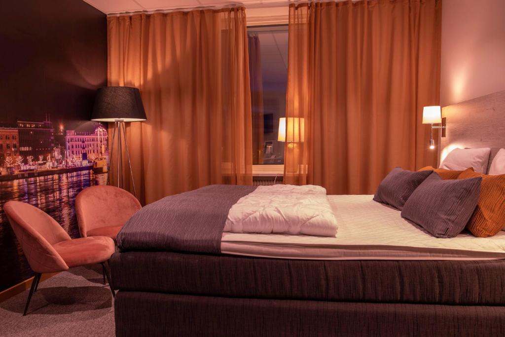 Двухместный (Двухместный номер с 1 кроватью или 2 отдельными кроватями, общая ванная комната) хостела Cityvandrarhemmet, Хельсингборг