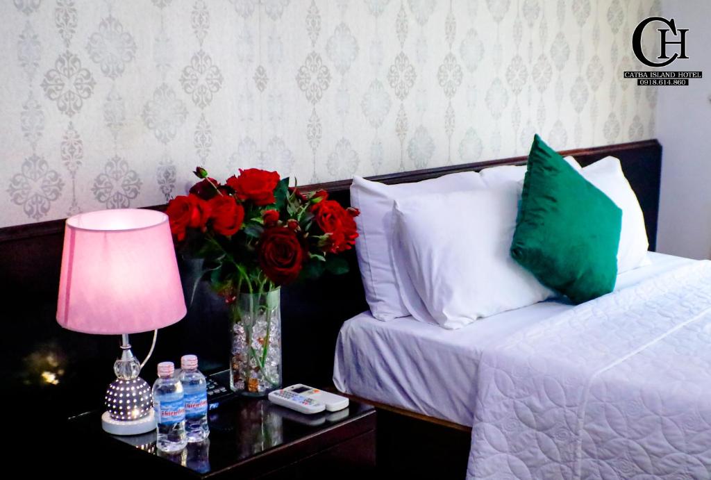 Двухместный (Двухместный номер Делюкс с 2 отдельными кроватями) отеля catba island hotel, Катба