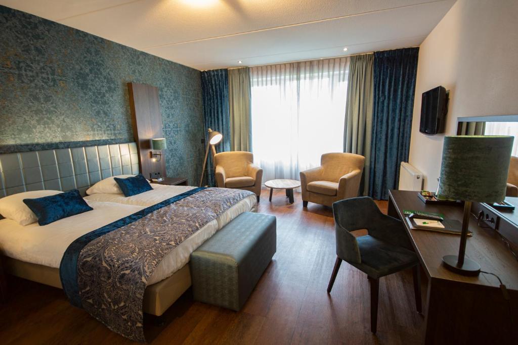 Двухместный (Двухместный номер с 1 кроватью и террасой) отеля Hotel Tatenhove Texel, Де-Коог