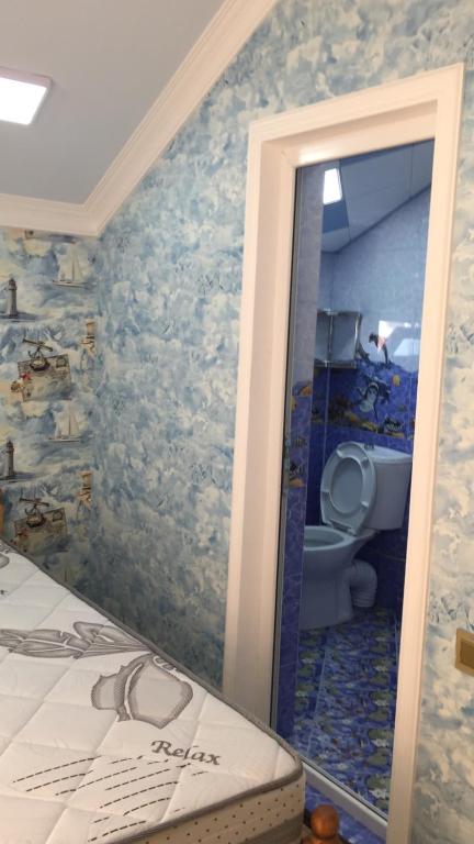 Двухместный (Двухместный номер Делюкс с 1 кроватью (для 2 взрослых и 1 ребенка)) гостевого дома Hasanovs Villa, Баку