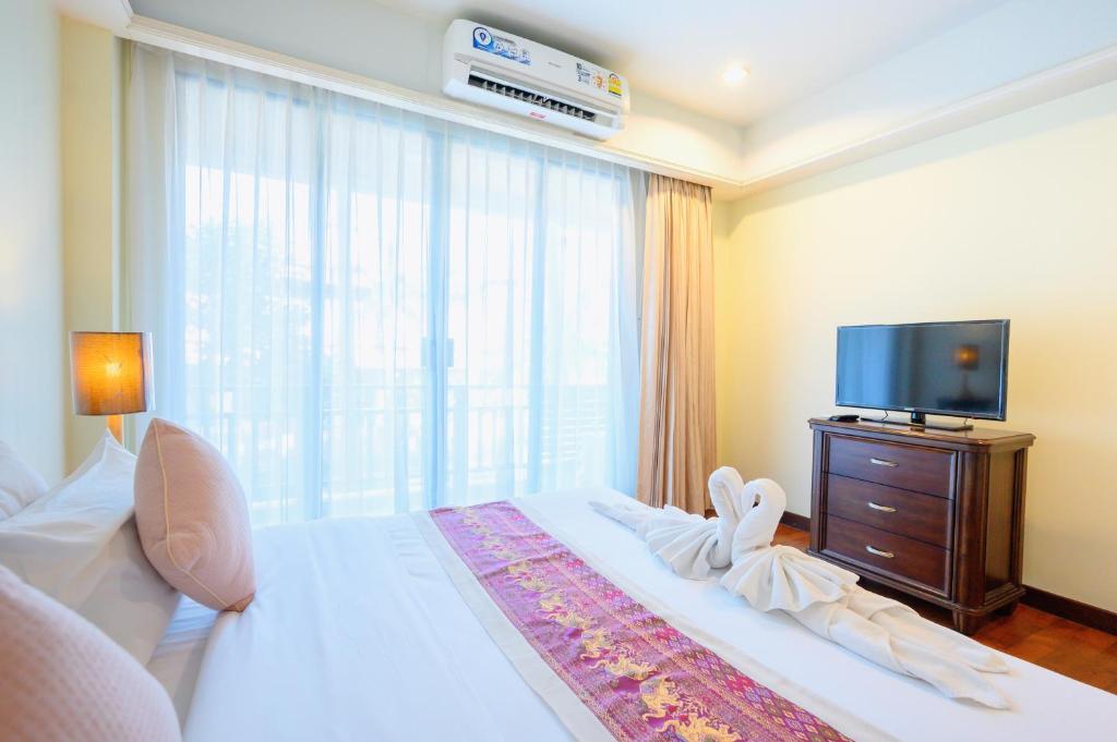 Двухместный (Люкс с 1 спальней) курортного отеля Le Casa Bangsaen, Чонбури