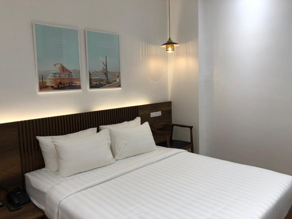 Двухместный (Стандартный двухместный номер с 1 кроватью) отеля Coconut Hotel Phú Yên, Туихоа