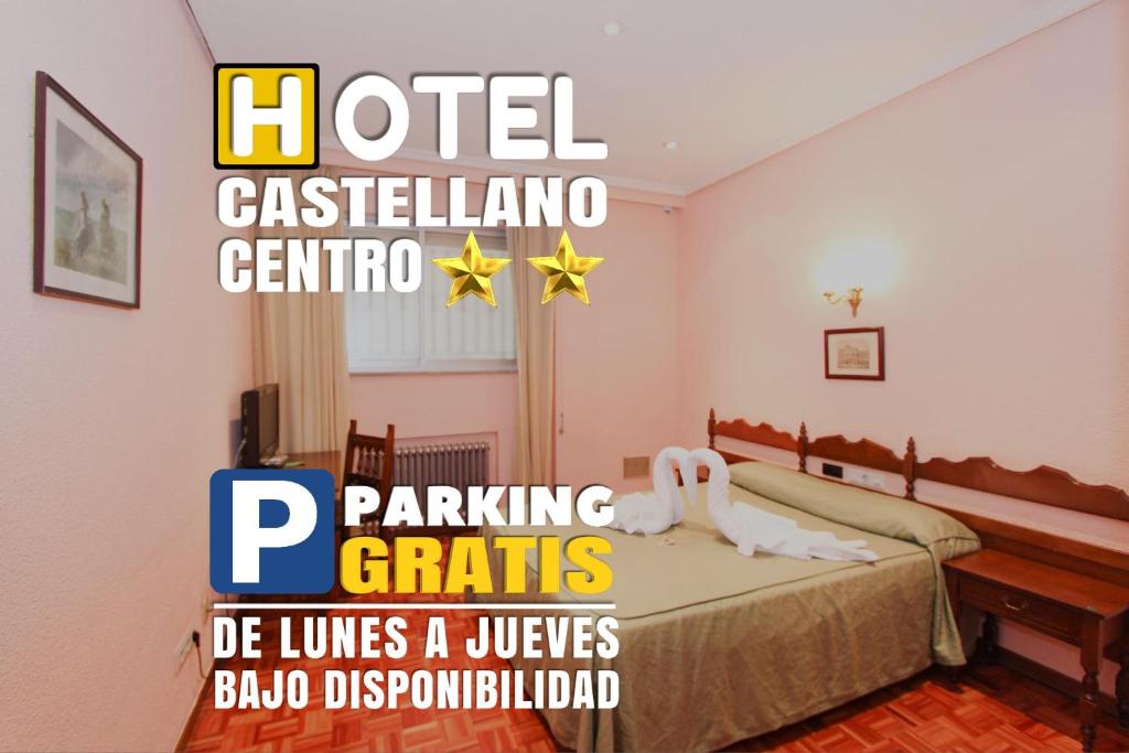 Двухместный (Двухместный номер с 2 отдельными кроватями) отеля Hotel Castellano Centro, Саламанка (Кастилия и Леон)