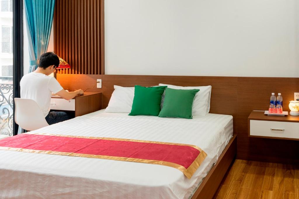 Двухместный (Двухместный номер Делюкс с 1 кроватью) гостевого дома Mai Ha Boutique Hotel, Хюэ