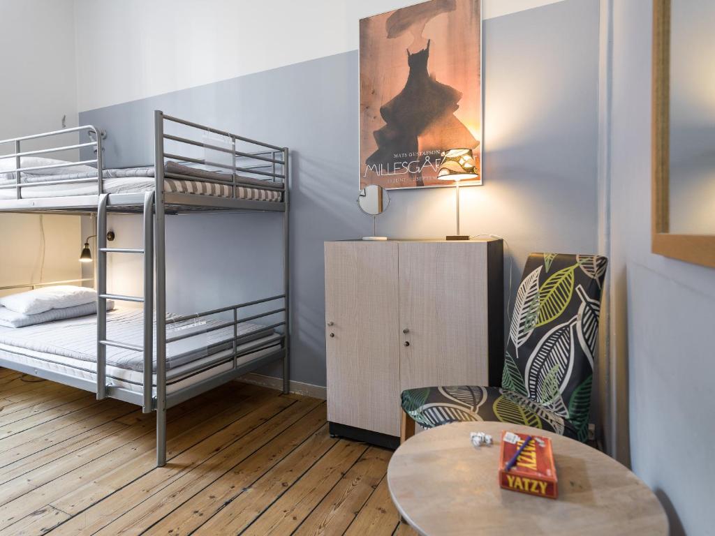 Номер (Кровать в общем номере для женщин с 4 кроватями) хостела Castanea Old Town Hostel, Стокгольм