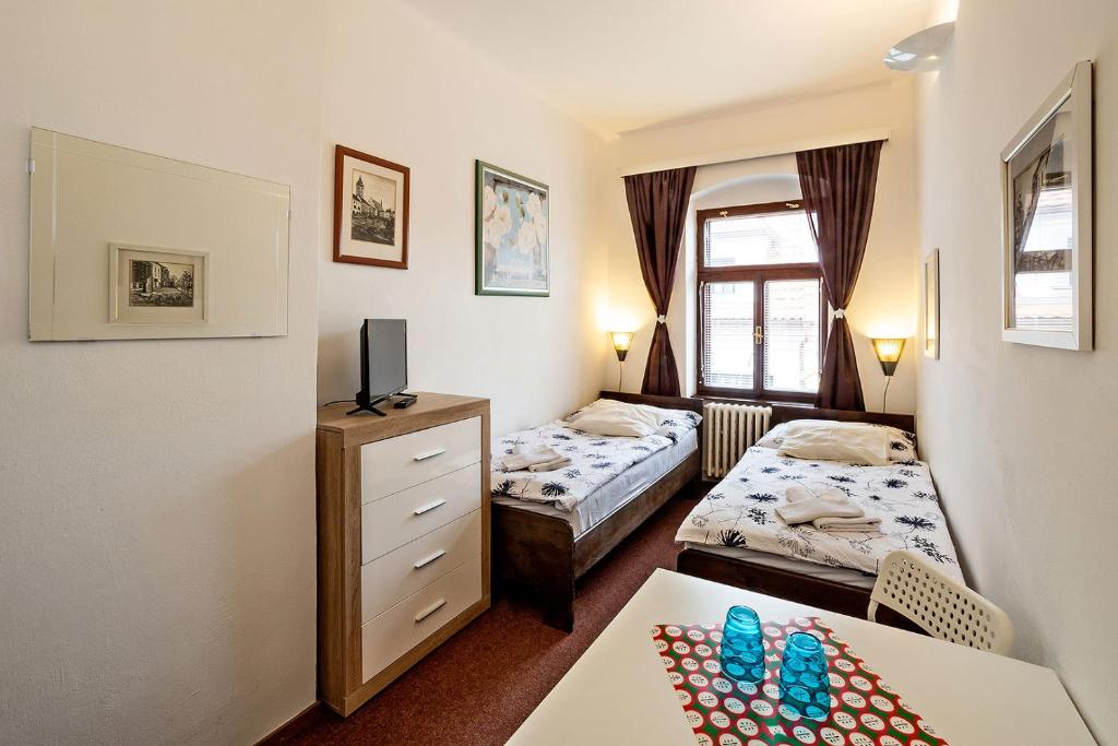 Двухместный (Классический двухместный номер с 2 отдельными кроватями) гостевого дома Landauer, Чески-Крумлов