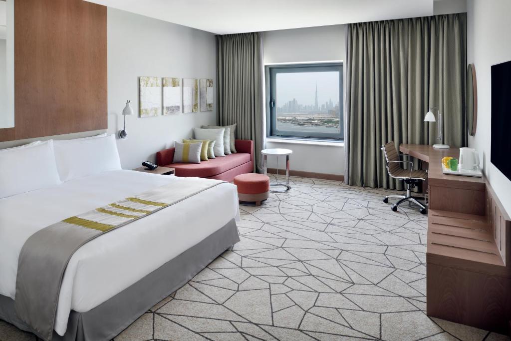 Двухместный (Двухместный номер Делюкс с 1 кроватью или 2 отдельными кроватями) отеля Holiday Inn - Dubai Festival City, Дубай