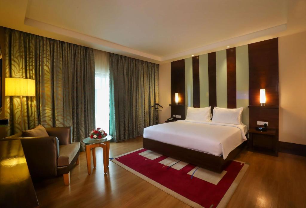 Двухместный (Двухместный номер бизнес-класса с 1 кроватью) отеля Radisson Blu Hotel Chennai City Centre, Ченнаи