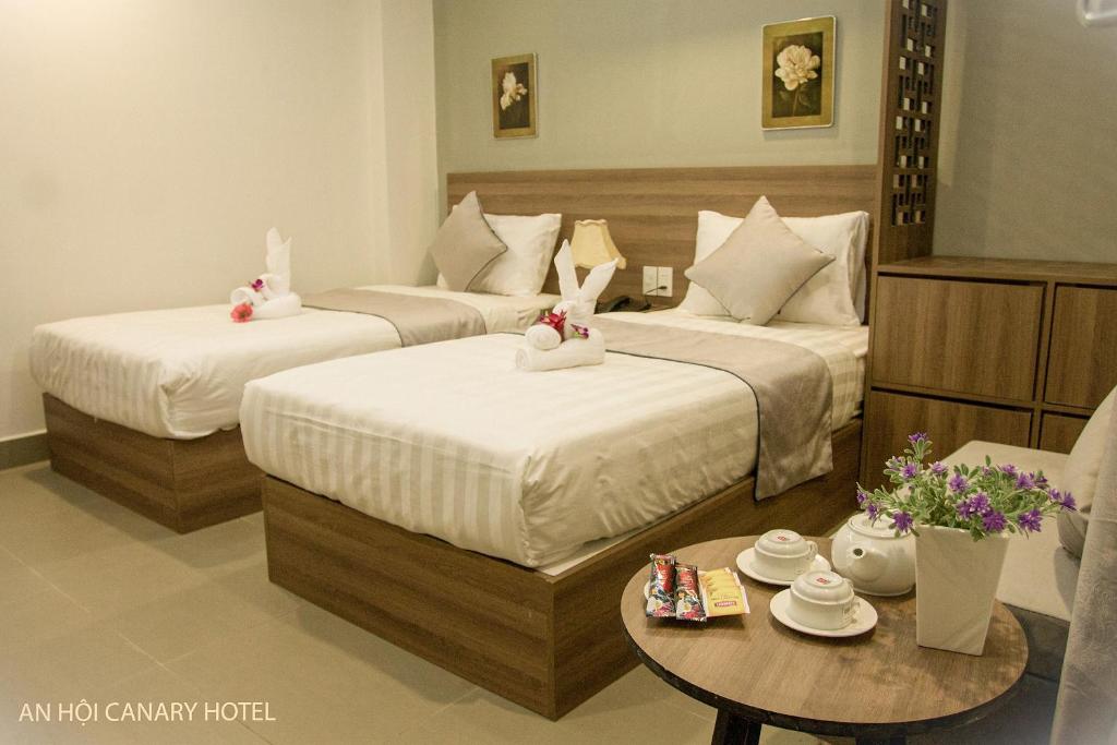 Двухместный (Стандартный двухместный номер с 2 отдельными кроватями) отеля An Hoi Canary Hotel, Дананг