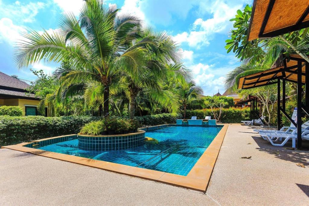 Вилла (Вилла с 2 спальнями и общим бассейном, вид на сад) виллы Aonang Oscar Pool Villas, Краби