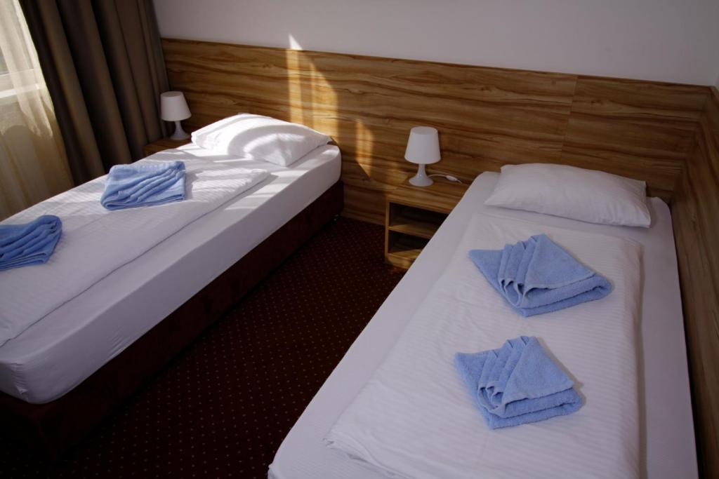 Двухместный (Улучшенный двухместный номер с 1 кроватью или 2 отдельными кроватями) отеля Aviator Garni Hotel Bratislava, Братислава