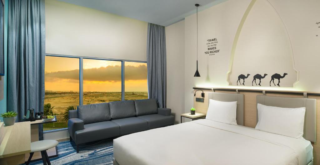 Двухместный (Номер Делюкс с кроватью размера «king-size») отеля Swiss-Belinn Muscat Oman, Маскат