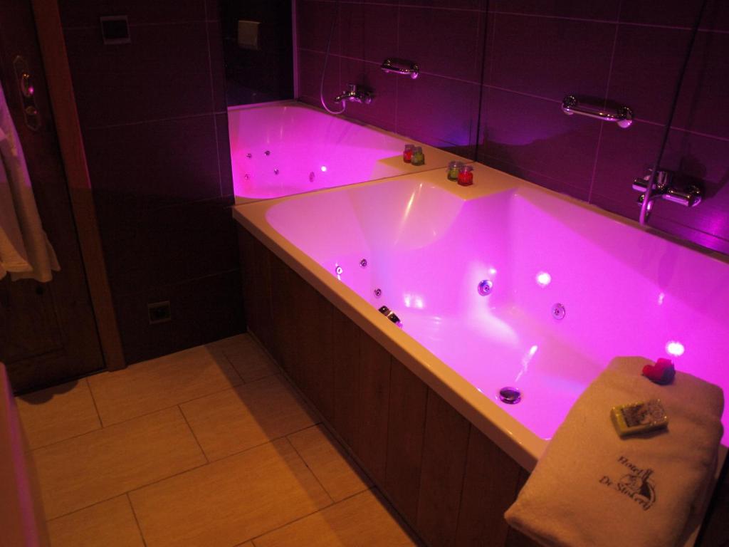 Двухместный (Двухместный номер с 1 кроватью и гидромассажной ванной) отеля Hotel De Stokerij, Яббеке