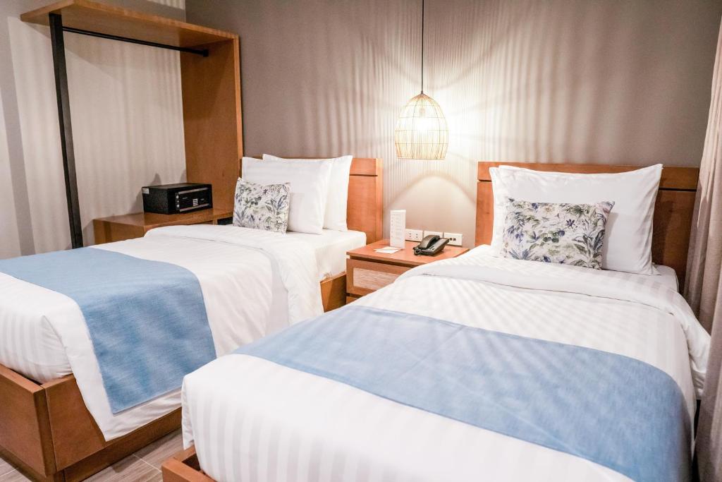 Двухместный (Улучшенный двухместный номер с 2 отдельными кроватями) курортного отеля Charlie's El Nido, Эль Нидо