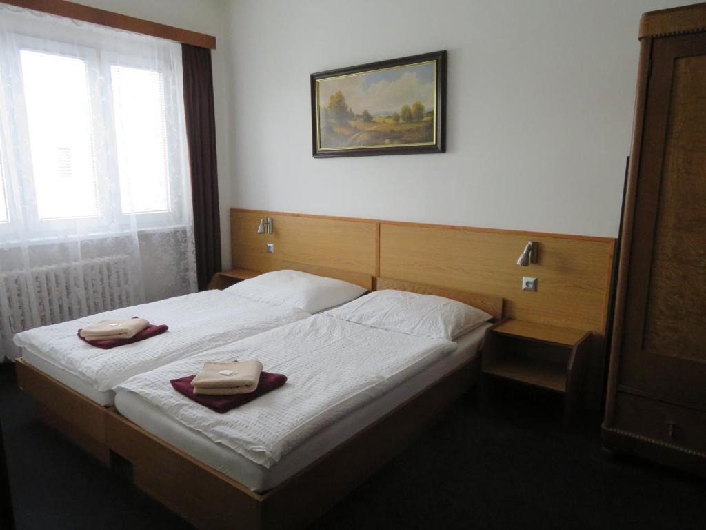 Двухместный (Двухместный номер с 2 отдельными кроватями) отеля Hotel Lux, Ческе-Будеёвице