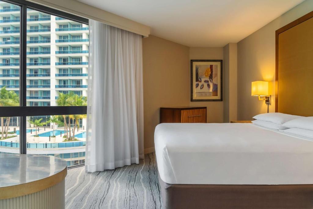 Сьюит (Люкс Panorama с кроватью размера «king-size») отеля Hyatt Regency Miami, Майами