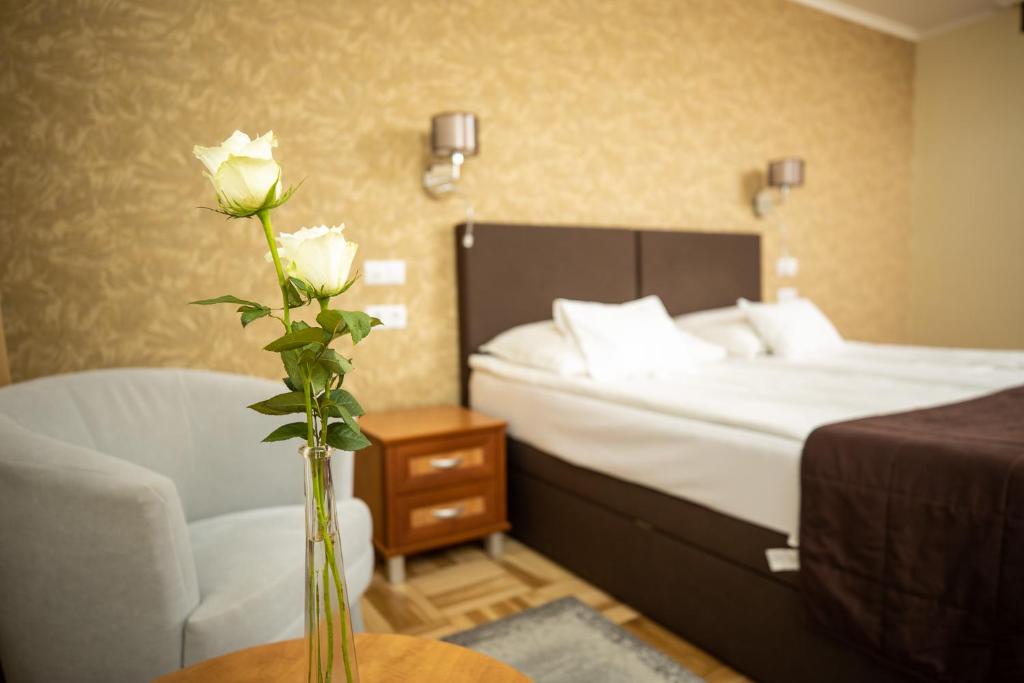Двухместный (Двухместный номер с 1 кроватью или 2 отдельными кроватями) отеля Dóm Hotel, Сегед