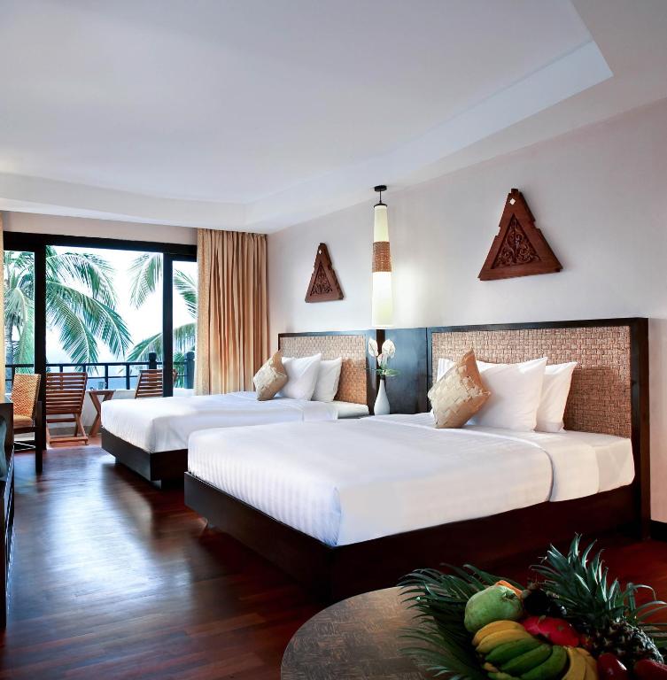 Двухместный (Двухместный номер Делюкс с 1 кроватью или 2 отдельными кроватями) курортного отеля Rawi Warin Resort And Spa, Ко Ланта