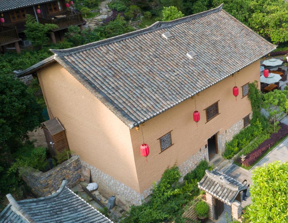 Двухместный (Двухместный номер Делюкс с 1 кроватью), Yangshuo Ancient Garden Boutique Hotel